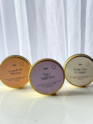 Portable 4oz Tin Candles