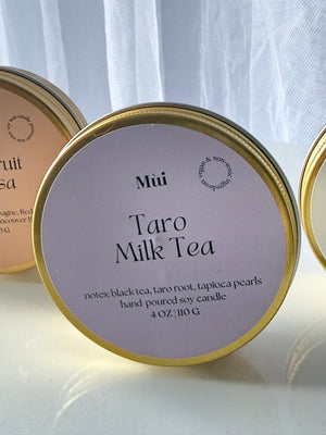 Portable 4oz Tin Candles