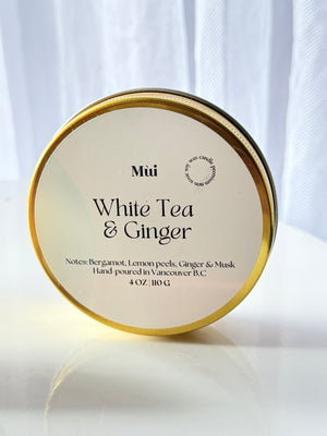 Portable 4oz Tin Candles